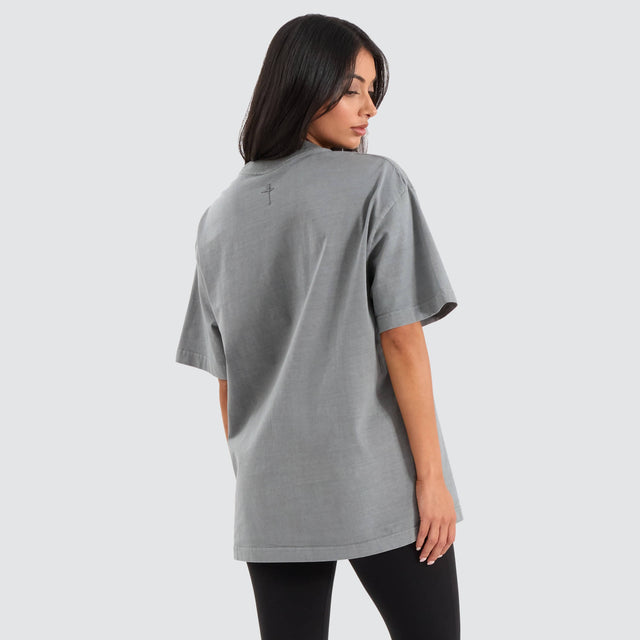 Kiss Chacey Havre Tee Pigment Steel Grey