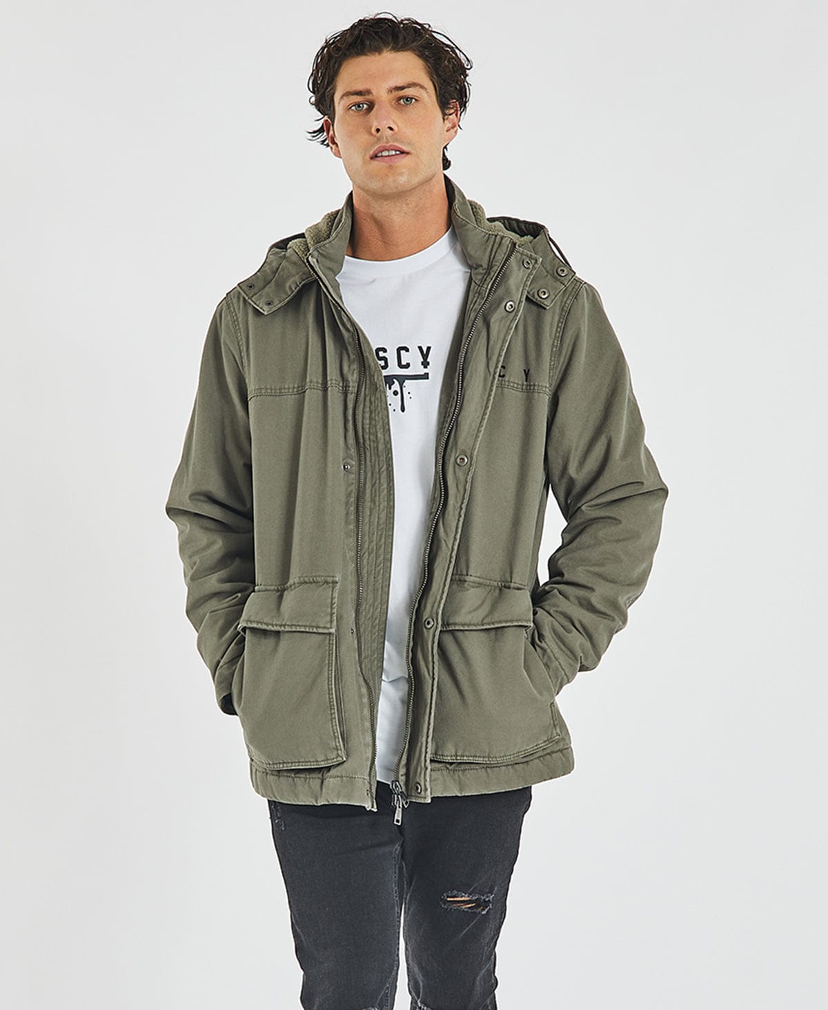 Hollister brown jacket new arrivals