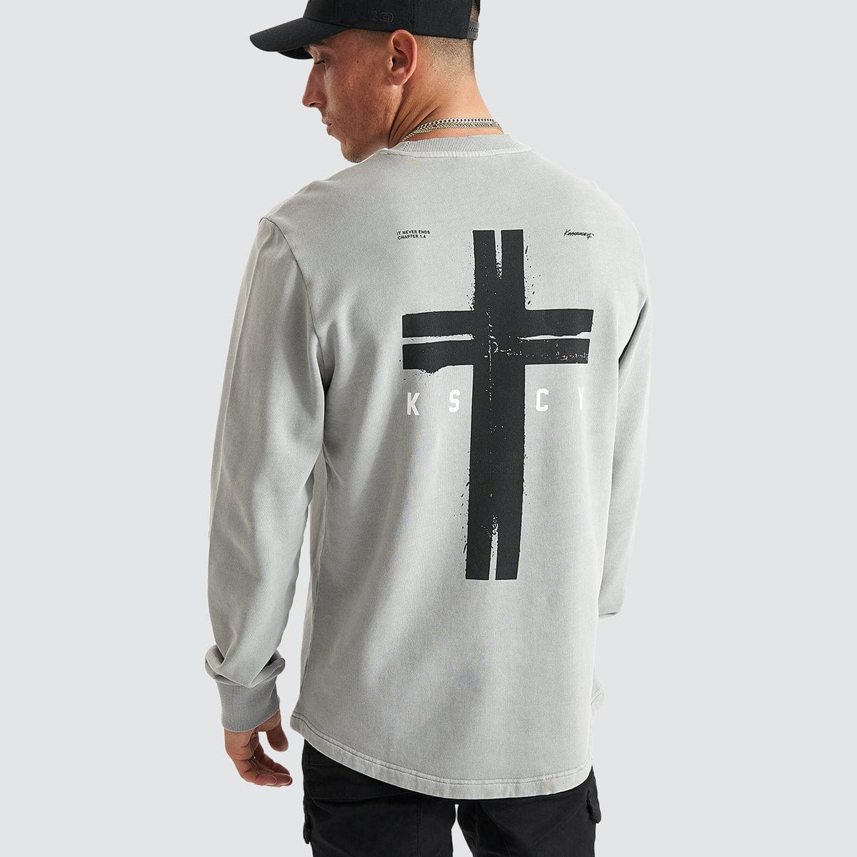 KSCY Holy Lane Curved Jumper in Limestone - Neverland Store