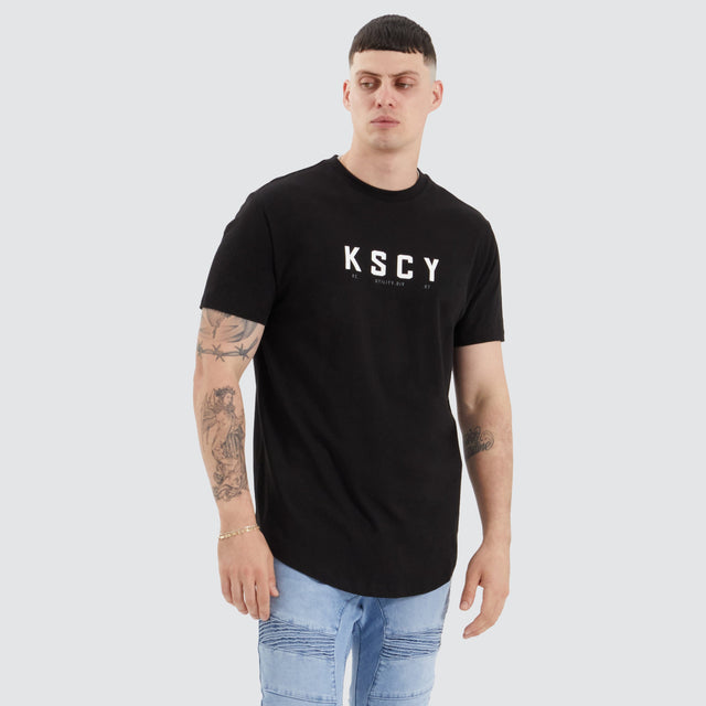 Kiss Chacey Ilment Dual Curved Tee Jet Black