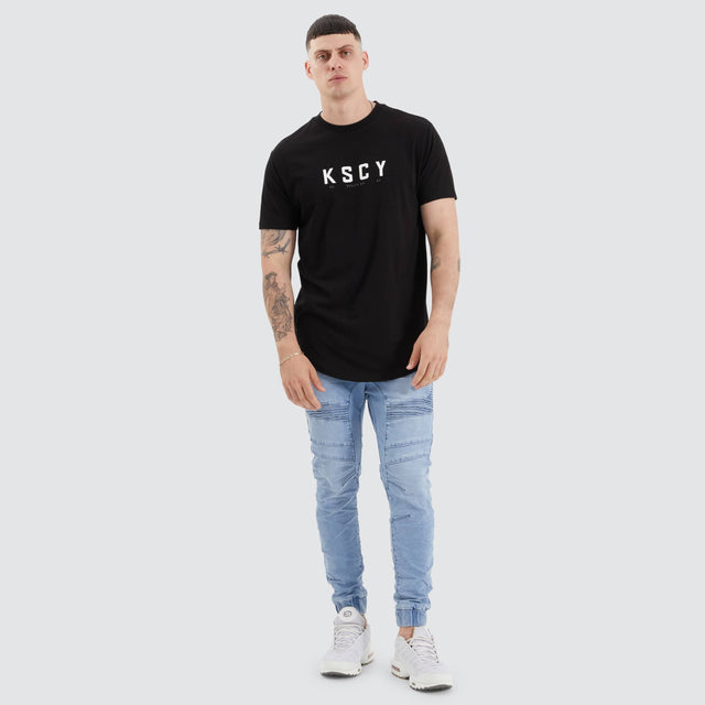 Kiss Chacey Ilment Dual Curved Tee Jet Black