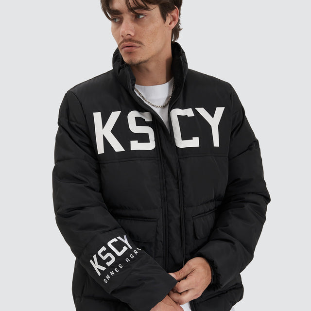Kiss Chacey Infinity Puffer Jacket Black