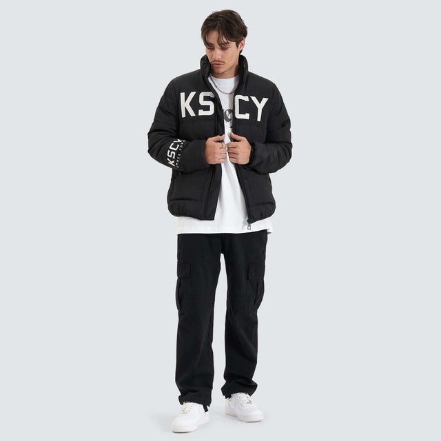 Kiss Chacey Infinity Puffer Jacket Black