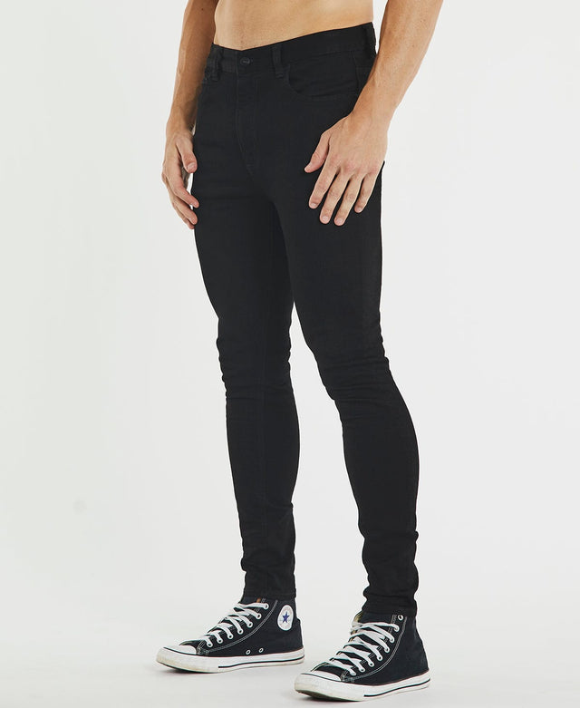 Kiss Chacey K1 Super Skinny Fit Jeans Black