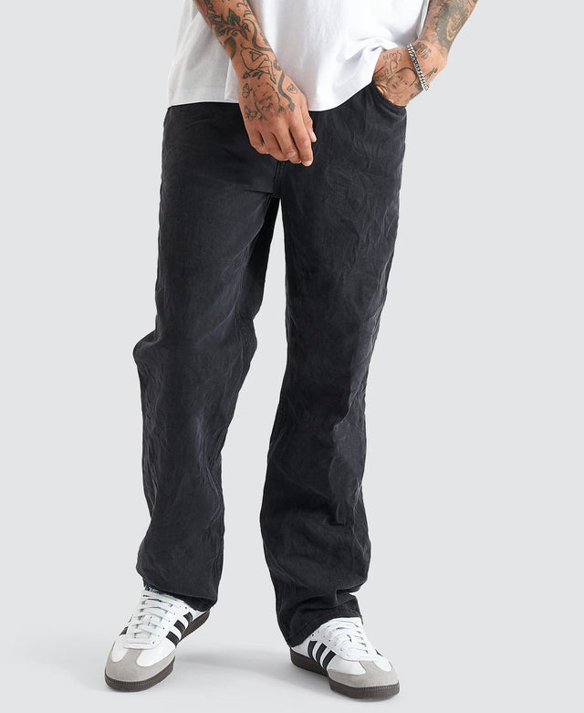 Kiss Chacey K5 Relaxed Fit Jean - Black Grey GREY