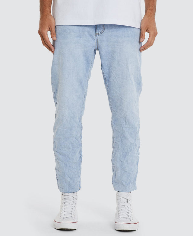 Kiss Chacey K5 Slim Cropped Jean - Sunbleached Blue BLUE