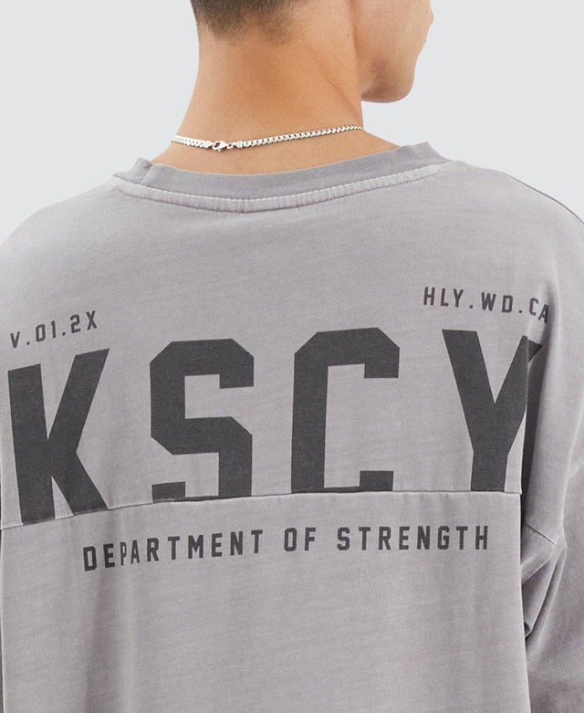 Kiss Chacey Legitimate Extra Oversized T-Shirt Pigment Silver