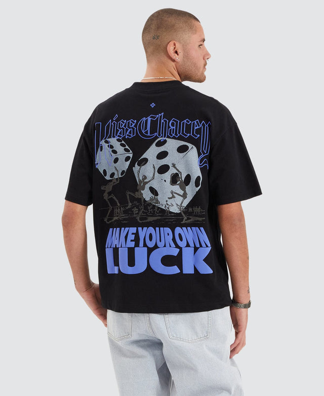 Kiss Chacey Luck Street Fit Tee Jet Black