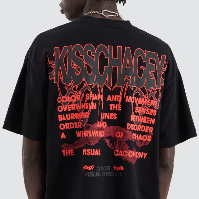 Kiss Chacey Movement Heavy Street Tee Jet Black