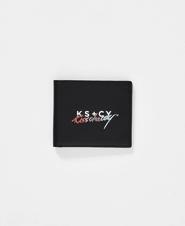 Kiss Chacey Paradise Bi-Fold Wallet Black