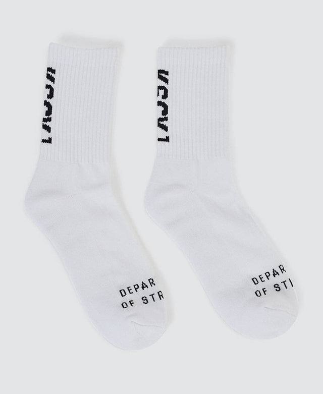 Kiss Chacey Raid 2-Pack Crew Socks White