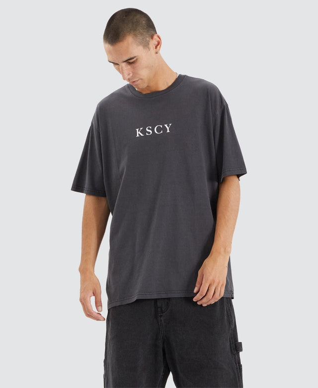 Kiss Chacey Ramble Box Fit T-Shirt Pigment Black