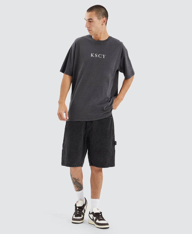 Kiss Chacey Ramble Box Fit T-Shirt Pigment Black