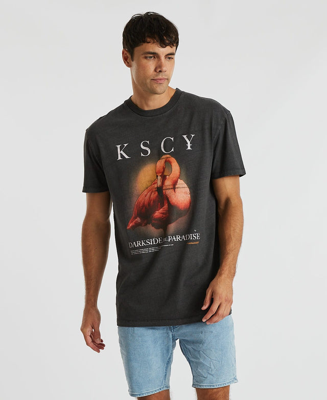 Kiss Chacey Raver Relaxed T-Shirt Pigment Black