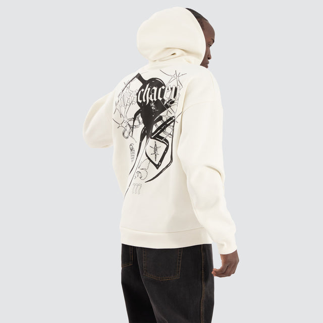 Kiss Chacey Redback Oversized Hoodie Tofu