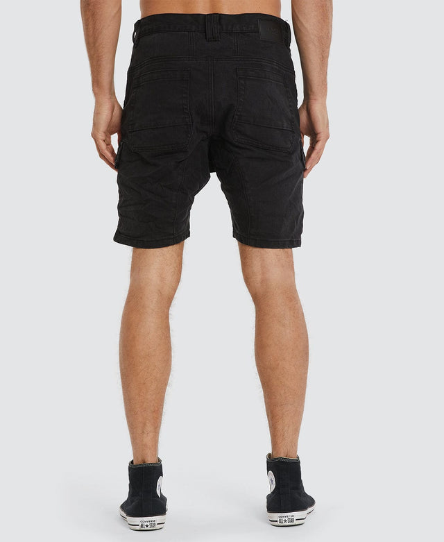 Kiss Chacey Salem Cargo Short Obsidian Black