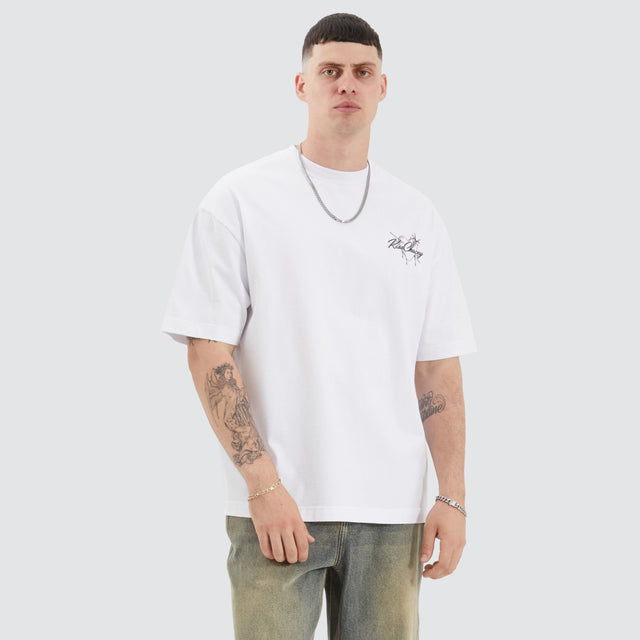 Kiss Chacey Sartell Street Tee Optical White