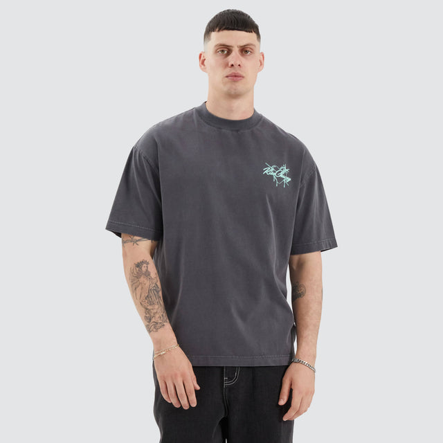 Kiss Chacey Sartell Street Tee Pigment Asphalt