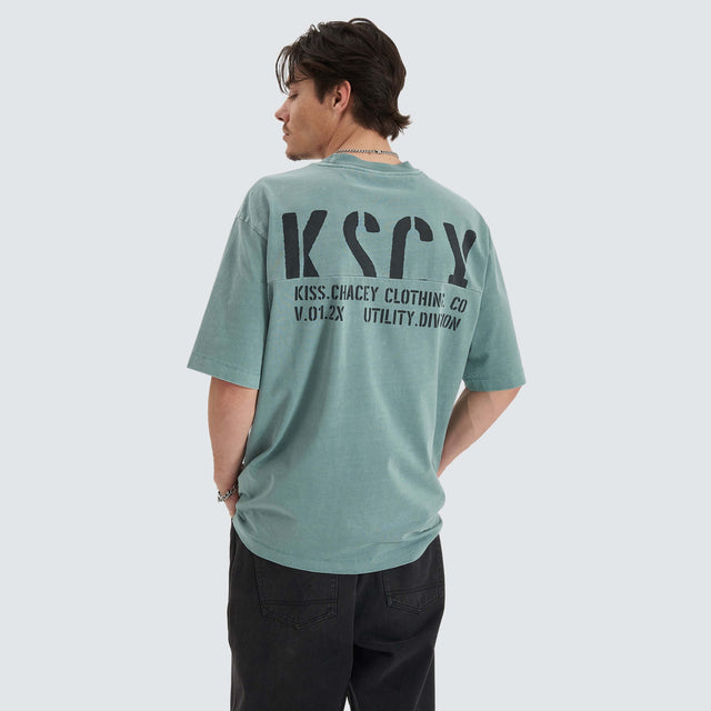 Kiss Chacey Schism Heavy Tee Pigment Trellis