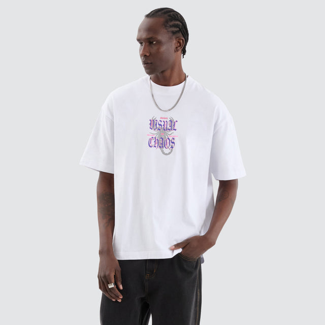 Kiss Chacey Scorpio Street Tee Optical White