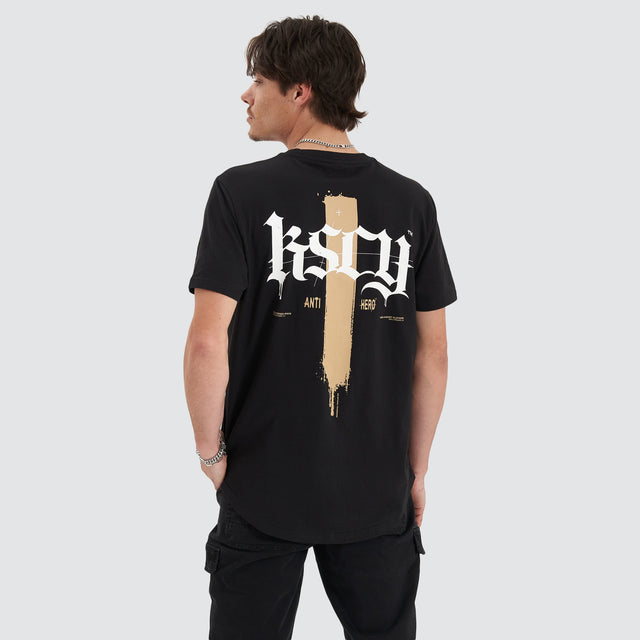 Kiss Chacey Strayverse Tee Jet Black