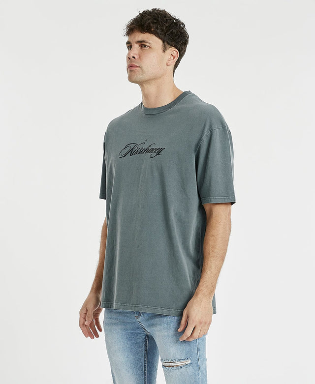 Kiss Chacey Tremont Box Fit T-Shirt Pigment Carbon Grey