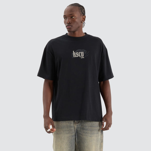 Kiss Chacey Trust Street Tee Anthracite