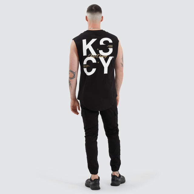 Kiss Chacey Tyrell Dual Curved Muscle Jet Black