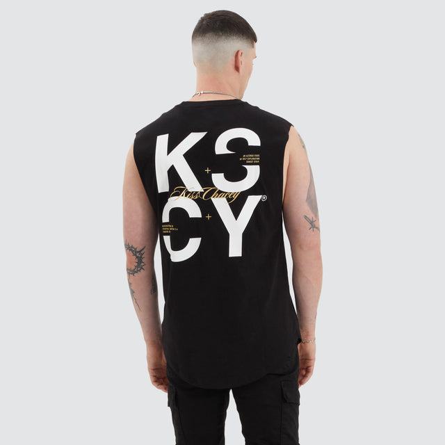 Kiss Chacey Tyrell Dual Curved Muscle Jet Black