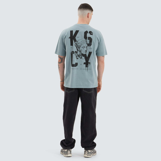 Kiss Chacey Untamed Box Fit Tee Pigment Lead