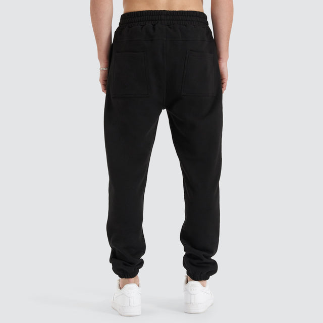 Kiss Chacey Unthought Heavy Trackpants Jet Black