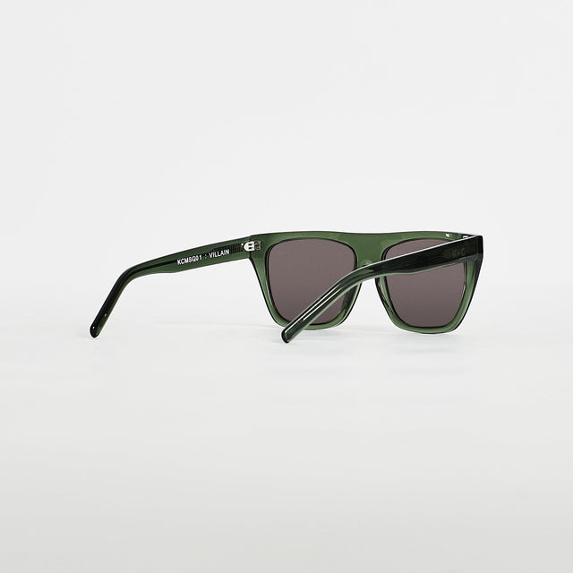 Kiss Chacey Villain Acetate Sunglasses Transparent Green