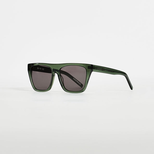 Kiss Chacey Villain Acetate Sunglasses Transparent Green