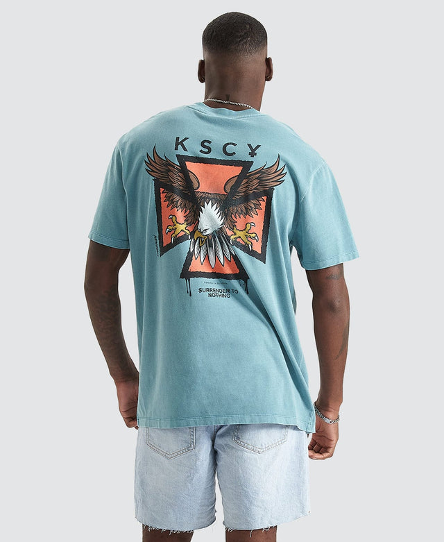 Kiss Chacey Watcher Tee Pigment Brittany Blue