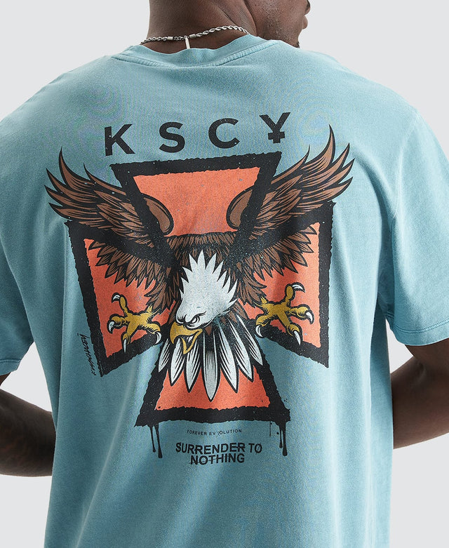 Kiss Chacey Watcher Tee Pigment Brittany Blue