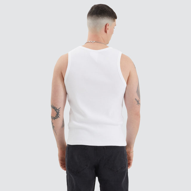 Kiss Chacey Weiza Singlet Optical White