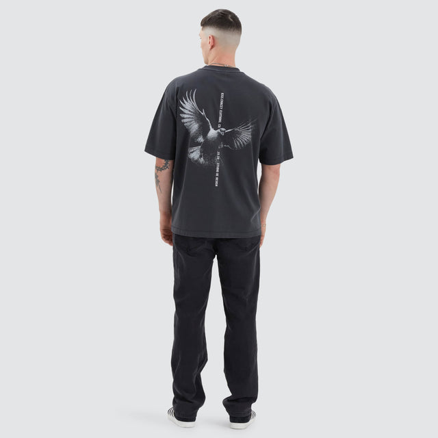 Kiss Chacey Wissle Oversized Tee Pigment Black