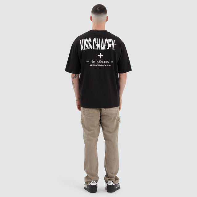 Kiss Chacey Wright Oversized Tee Jet Black