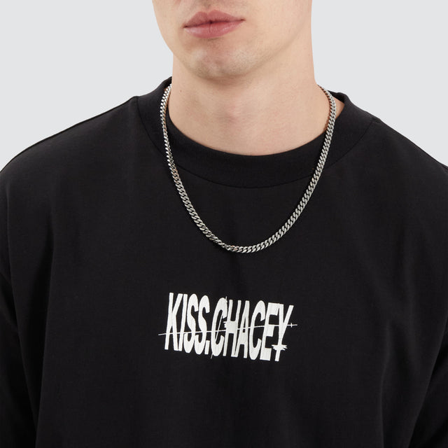 Kiss Chacey Wright Oversized Tee Jet Black