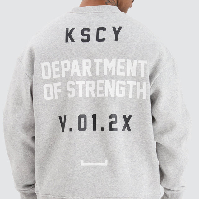 KSCYDOS Epic Relaxed Sweater Grey Marle