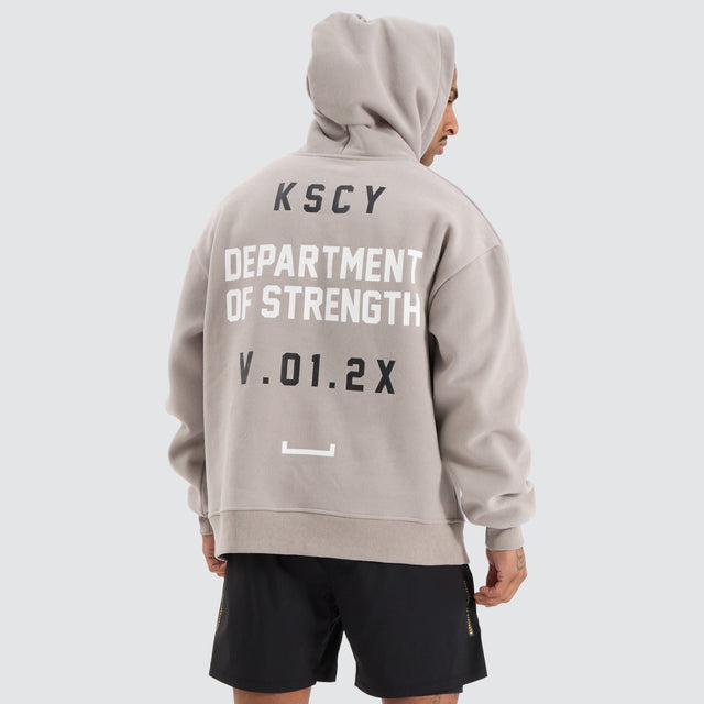 KSCYDOS Force Relaxed Hoodie Alloy