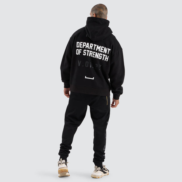 KSCYDOS Force Relaxed Hoodie Jet Black