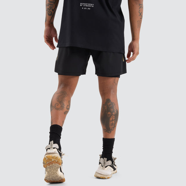 KSCYDOS Hybrid 2.0 Sport Short Jet Black