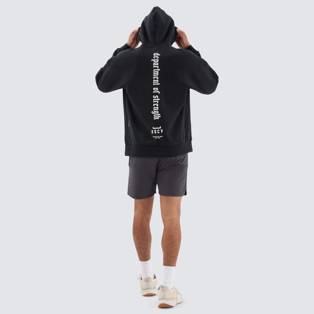 KSCYDOS Stamina Relaxed Hoodie Dos Black