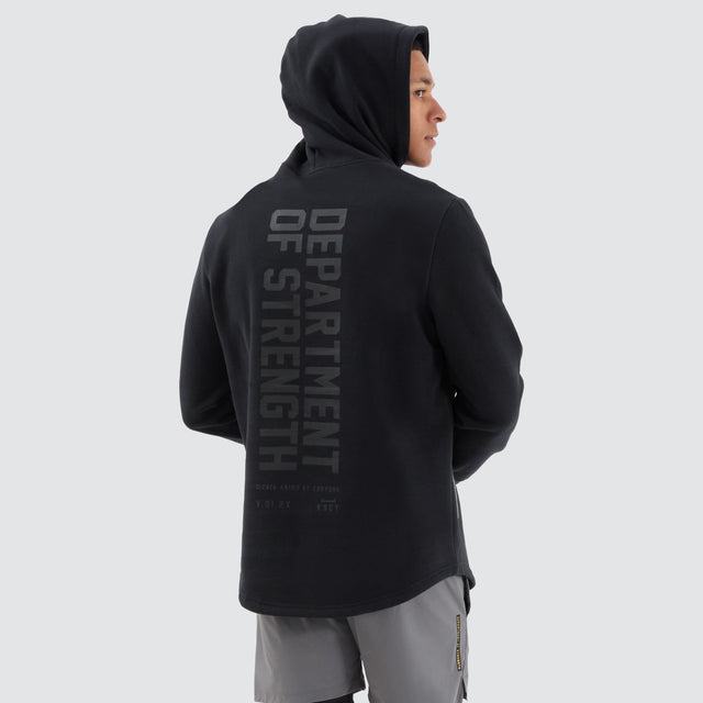 KSCYDOS Zenith Dual Curved Hoodie Dos Black