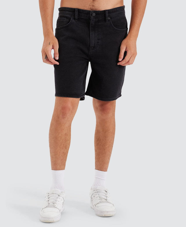 Lee Jeans L-Three Shorts Industry Black