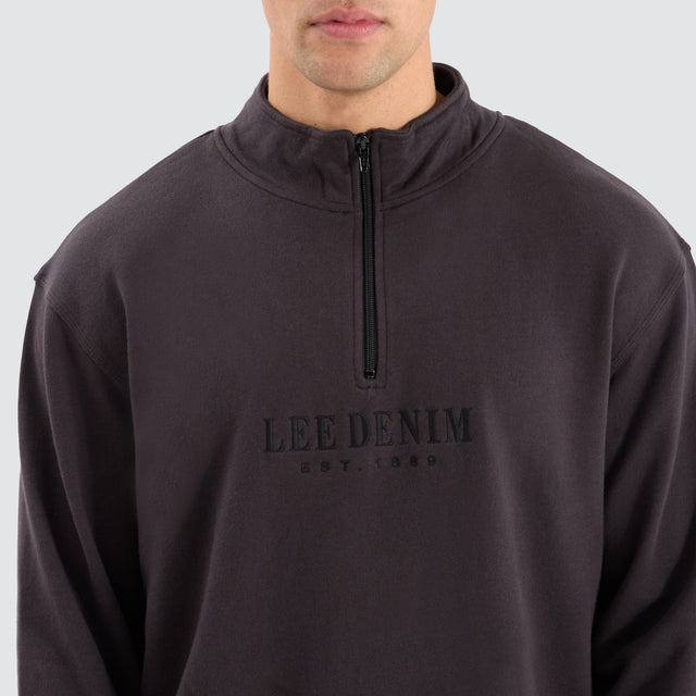 Lee Jeans Lee Baggy Zip Sweat Black