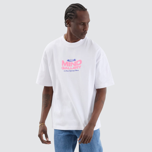 Mind Gallery Bolt Street Tee Optical White