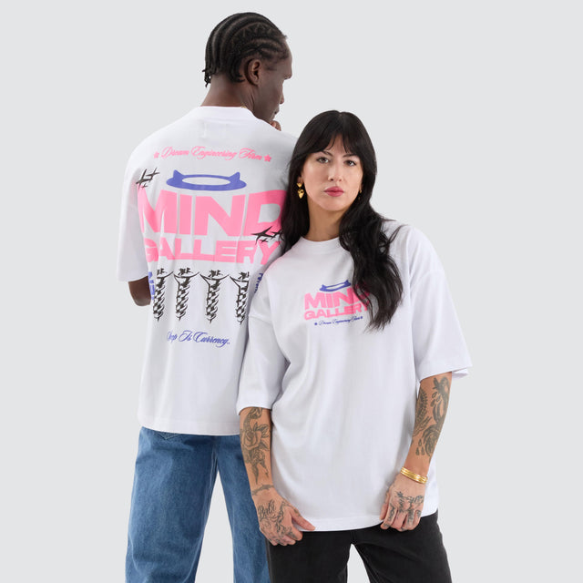 Mind Gallery Bolt Street Tee Optical White