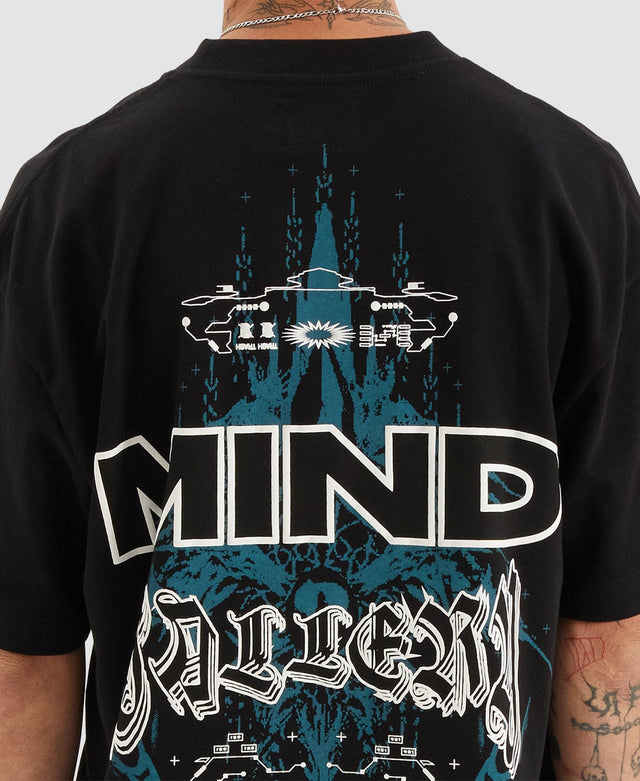 Mind Gallery Gazillion Extra Heavy Street T-Shirt Jet Black
